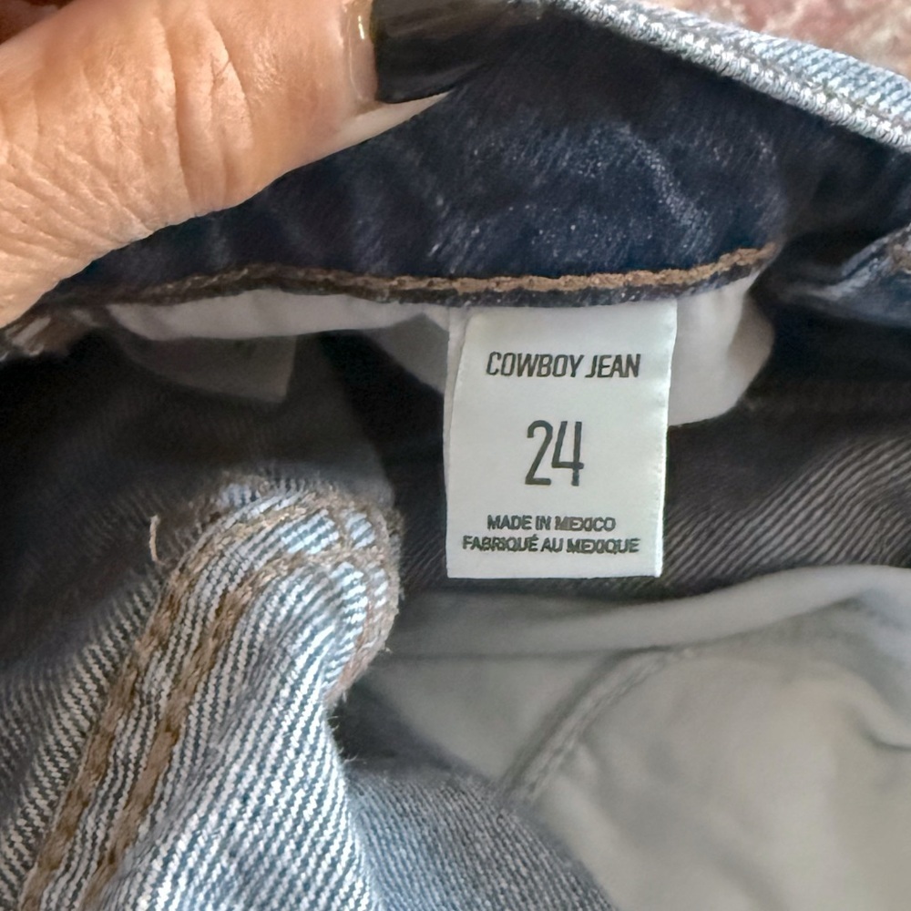 NWOT BDG High Rise Cowboy Jeans Size 24 - Picture 7 of 8